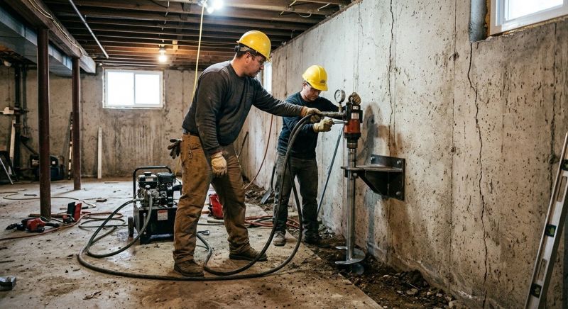 Basement Stabilization in Neptune, NJ