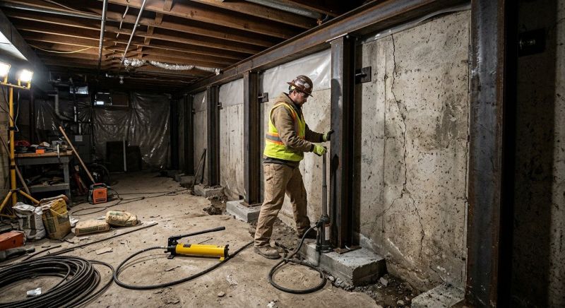 Basement Stabilization in Neptune, NJ