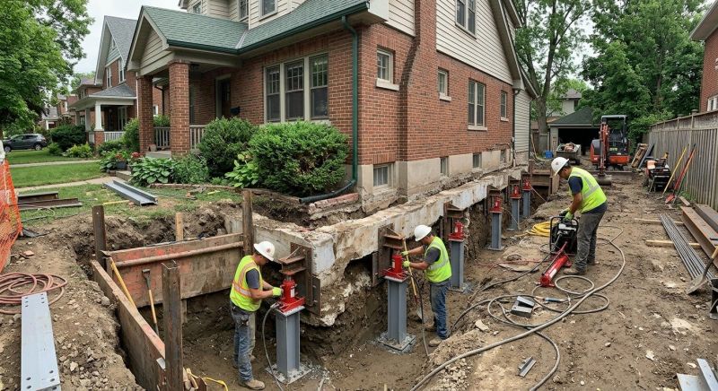 Basement Underpinning in Neptune, NJ