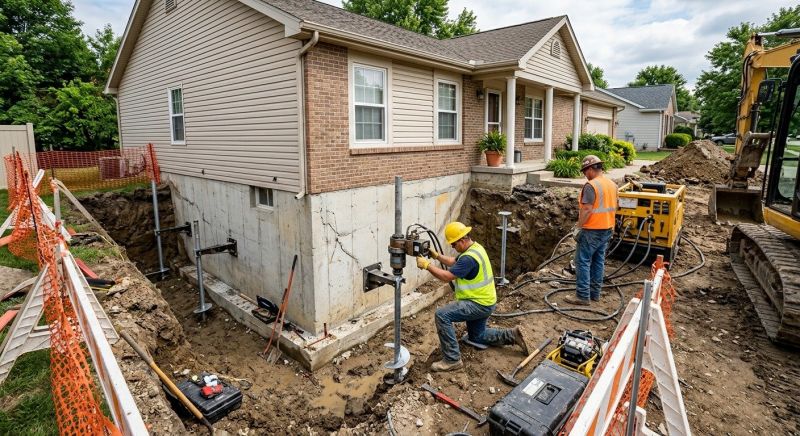Building Foundation Repair in Howell, NJ