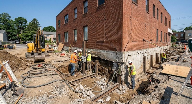 Building Foundation Repair in Rumson, NJ