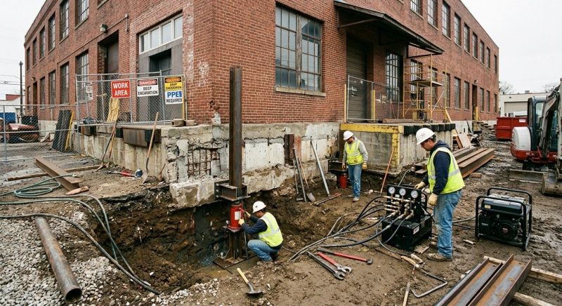 Building Foundation Repair in West Long Branch, NJ