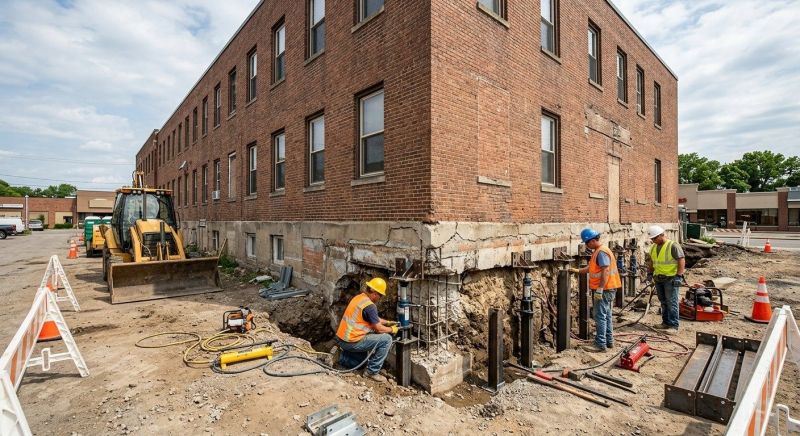 Commercial Foundation Repair in Neptune, NJ
