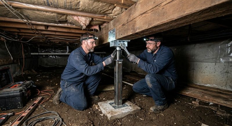 Crawlspace Foundation Repair in Hightstown, NJ