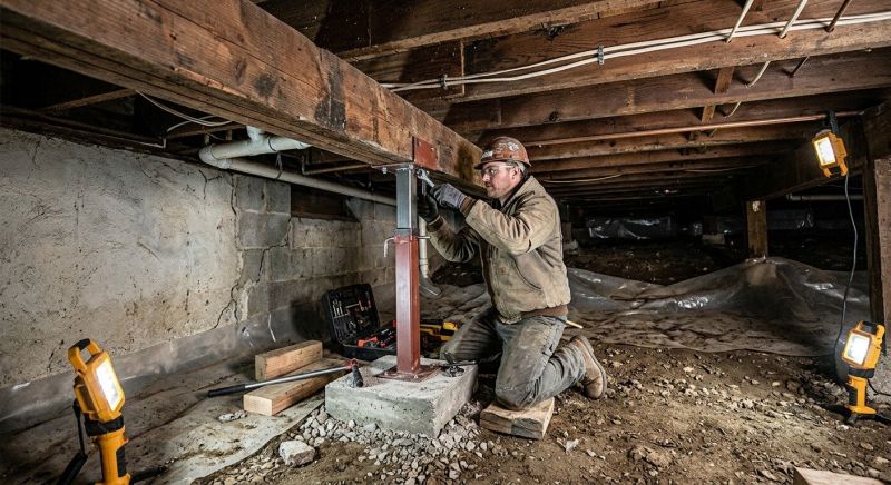 Crawlspace Foundation Repair in Monmouth County, NJ