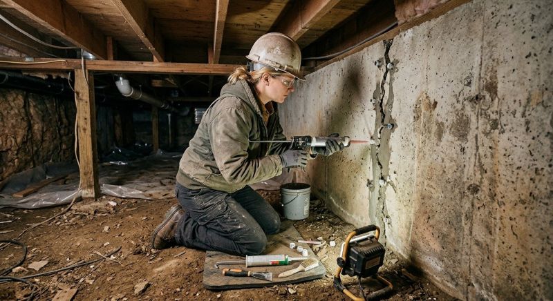 Crawlspace Foundation Repair in South Amboy, NJ