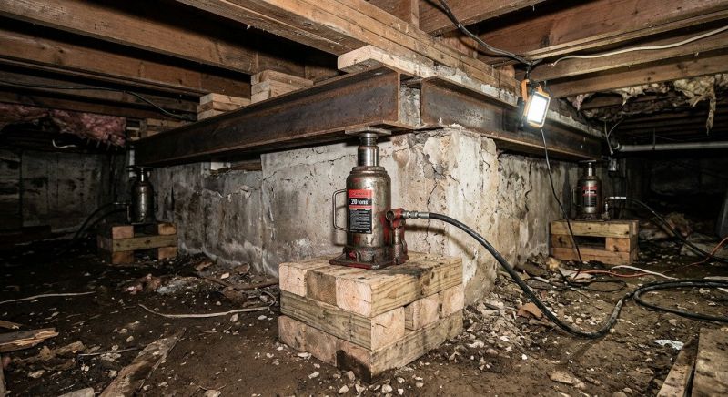 Foundation Jacking in Brielle, NJ