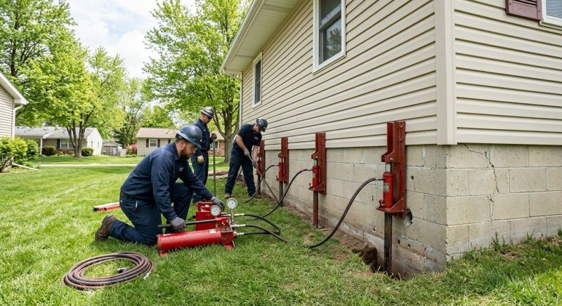 Foundation Jacking in Hazlet, NJ