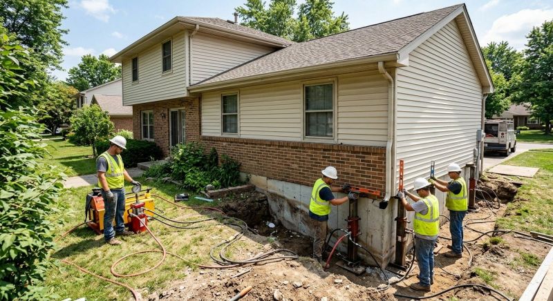 Foundation Jacking in Hightstown, NJ