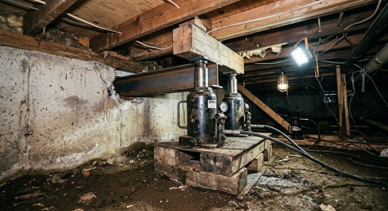 Foundation Jacking in Hightstown, NJ