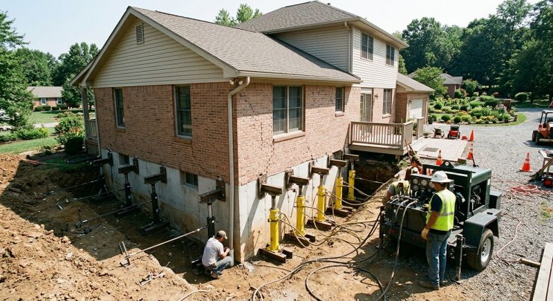 Foundation Jacking in Lincroft, NJ