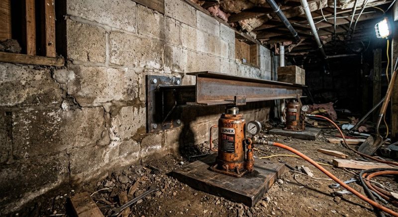 Foundation Jacking in Ocean Gate, NJ
