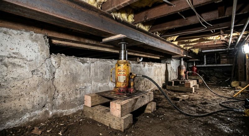 Foundation Jacking in Old Bridge, NJ