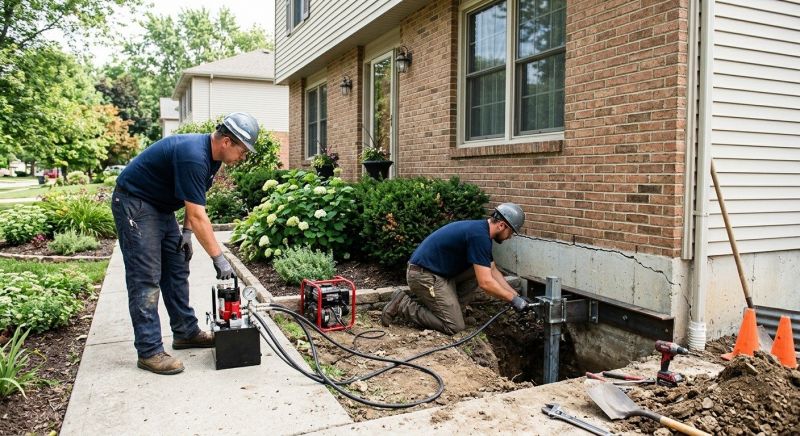 Foundation Jacking in West Long Branch, NJ