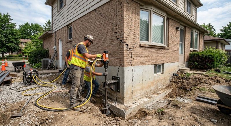 Foundation Lifting in Cream Ridge, NJ