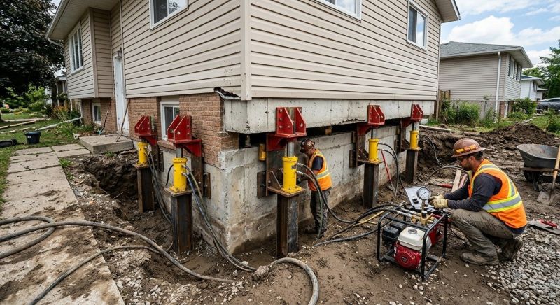 Foundation Lifting in Manchester Township, NJ