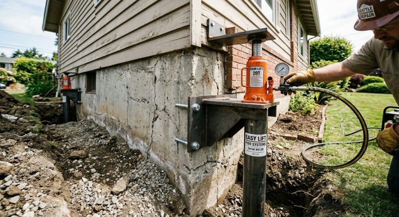 Foundation Lifting in West Long Branch, NJ