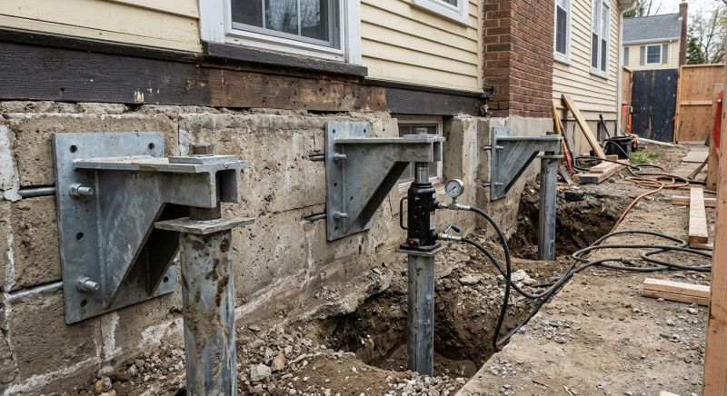 Foundation Pier Leveling in Neptune, NJ