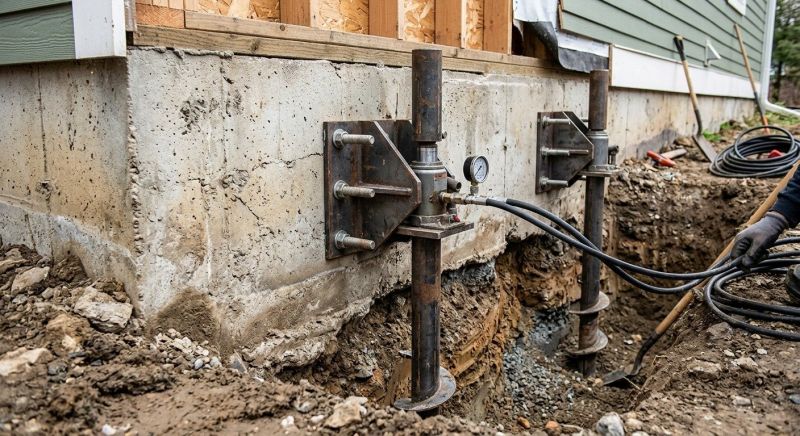 Foundation Pier Leveling in Neptune, NJ