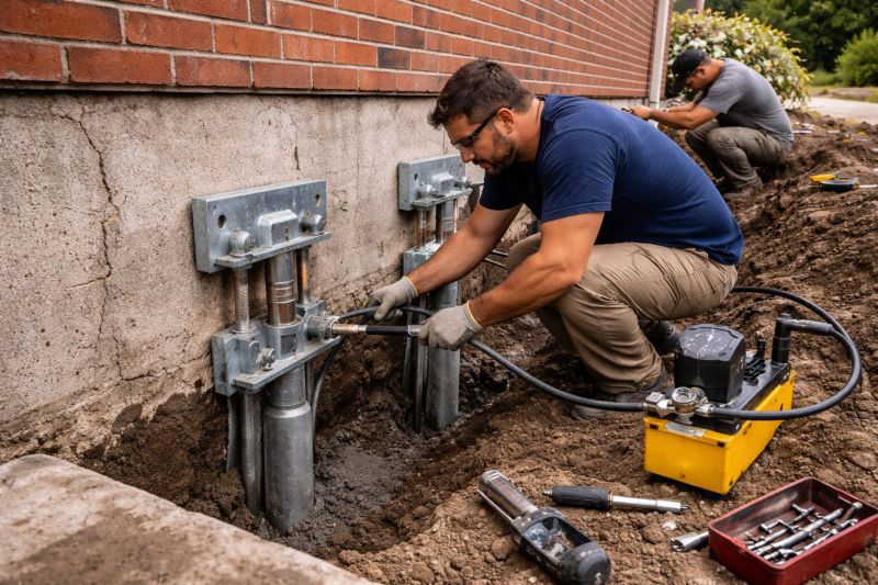 Foundation Pier Repair in Neptune, NJ