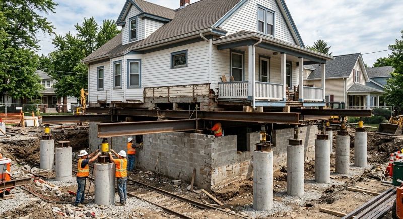 Foundation Raising in Seaside Park, NJ