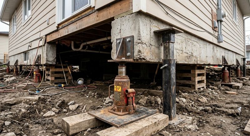 Foundation Raising in Toms River, NJ
