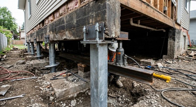 Foundation Raising in Toms River, NJ