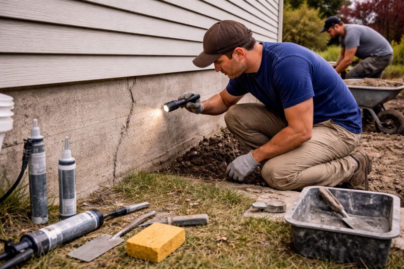 Foundation Repair in Farmingdale, NJ