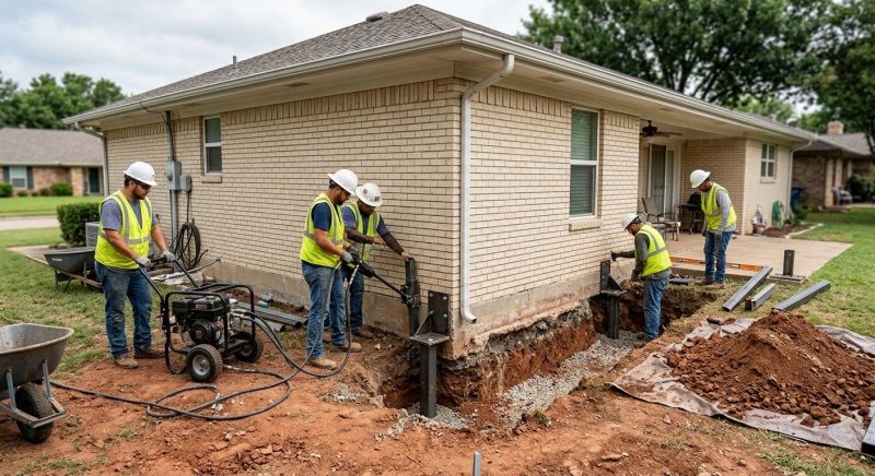 Foundation Stabilizing in Holmdel, NJ