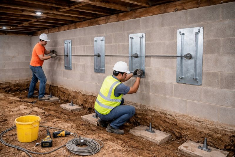Foundation Stabilizing in Lincroft, NJ