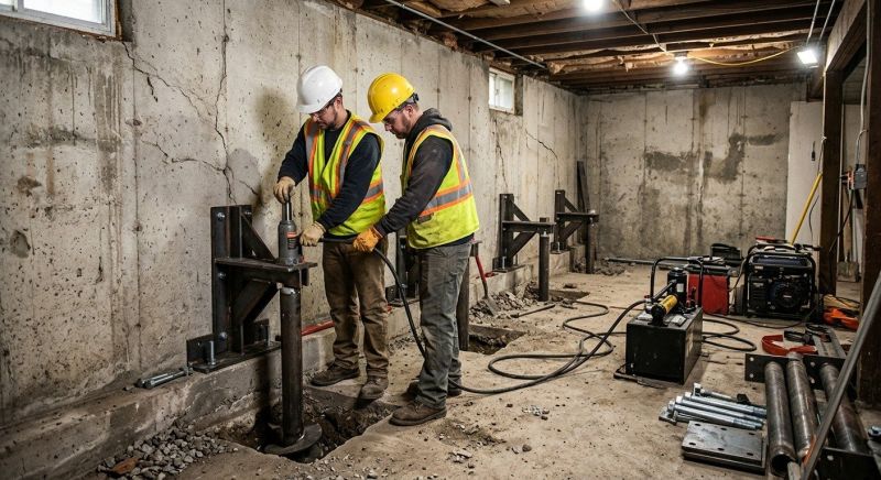 Foundation Stabilizing in New Egypt, NJ