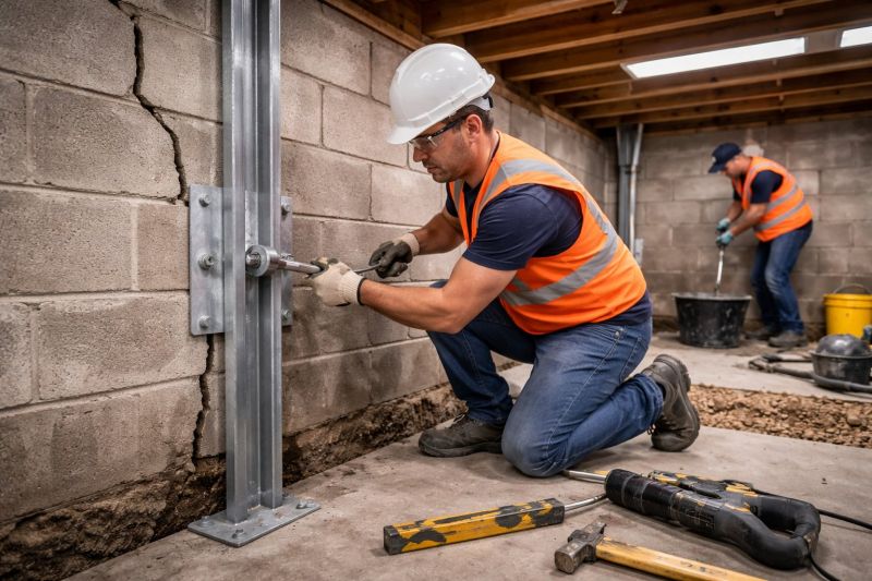 Foundation Structural Repair in Hightstown, NJ