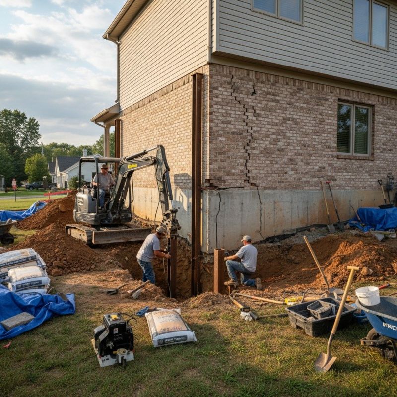 Foundation Structural Repair in Middletown, NJ