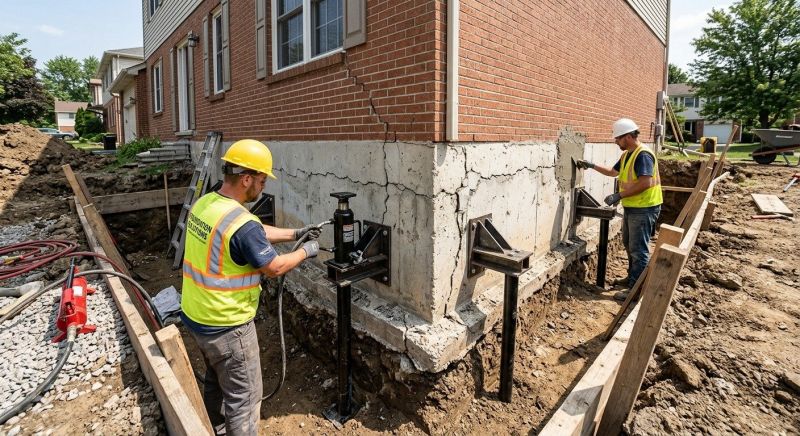 Foundation Structural Repair in Monmouth County, NJ