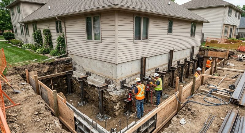 Foundation Underpinning in Neptune, NJ