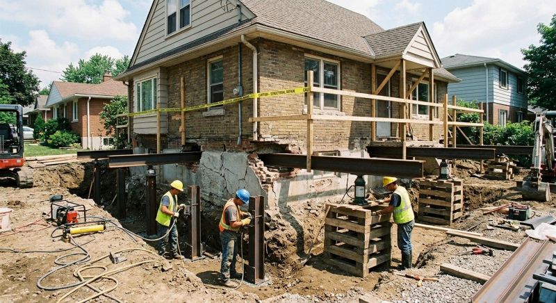 House Foundation Repair in Old Bridge, NJ