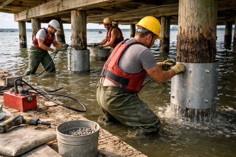 Piling Repair in Freehold, NJ