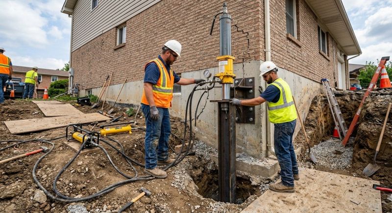 Settling Foundation Service in Toms River, NJ
