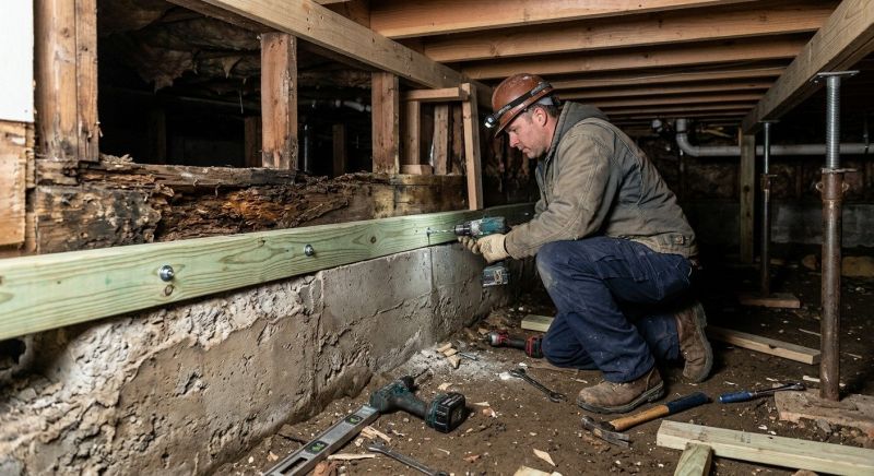 Sinking Foundation Repair in Matawan, NJ