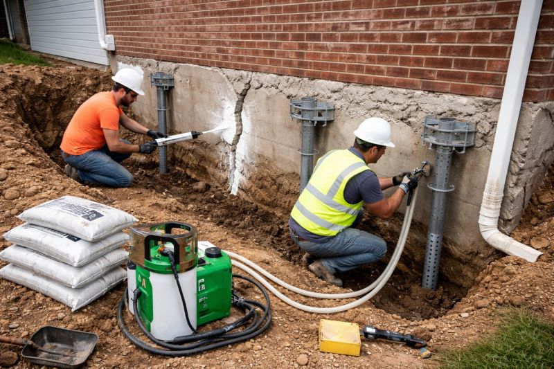 Structural Foundation Repair in Toms River, NJ