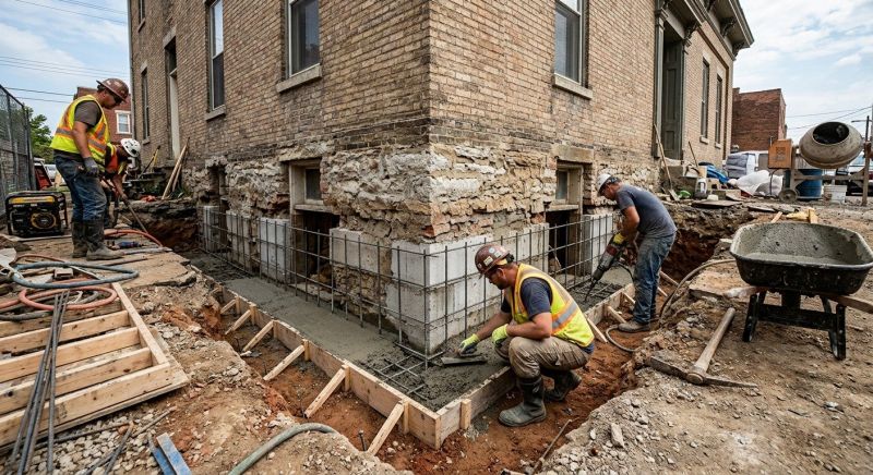 Structural Underpinning in Neptune, NJ